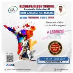 A Safe Place to Grow and Learn #keshavareddyschool