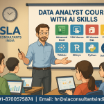 Certified Data Analyst Course Online and in New Delhi – Job Oriented Institute, Shift Job with AI Skills in 2026, by SLA Consultants India, IBM & AWS Certification Support,