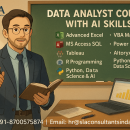 Why Data Analyst Professionals Will Be Highly Sought After in 2026, 100% Job in Top Data Analyst Course in Delhi, 110006 –  by SLA Consultants India