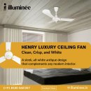 Henry Luxury Ceiling Fan: Elegant Design and Superior Performance for Modern Interiors