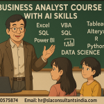Best Business Analytics Course with AI Skills, “Skill it right, future’s bright” Learn From “SLA Consultants India” Upskill with best Job in 2026