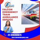 Choose Safe and Comfortable Patient Transfer by Falcon Emergency Train Ambulance Services in Nagpur