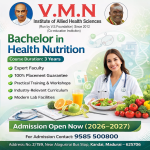 Premium Health & Nutrition B.Sc Program in Madurai | V.M.N. Institute