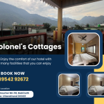 Book your stay at Colonel’s Cottage