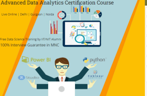 Is an Data Analytics Certification Course  Worth It in 2025? Job Market Insights, Excel, VBA, SQL, MS Access, MS Power BI, Tableau. Alteryx, R Programming, Data Analytics Certification Course in Delhi, 110004 -“Summer Offer 2025″ Free Python Data Science Course” by SLA Consultants India,