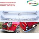 Datsun Roadster Fairlady bumpers (1962-1970) no over riders