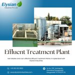 Effluent Treatment Plant in Hyderabad | 9100122822 | Elysian industries