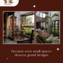 Elegant Small Space Interiors with a Grand Touch