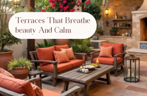 Elegant Terrace Design with Nature’s Calm and Beauty