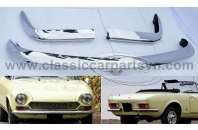 Fiat 124 Spider 1966 bumpers