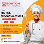 Best Catering and Hotel Management Degree in Madurai | Boston Catering College