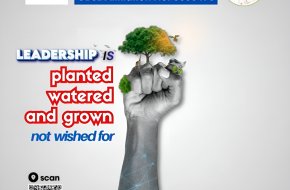 Leadership is planted watered and grown not wished for