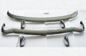 MGB bumpers with rubber on over riders