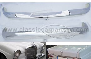 Mercedes W110 fintail bumpers (1961 – 1968)