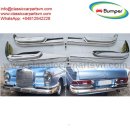 Mercedes W111 W112 Fintail Saloon bumpers (1959-1968)