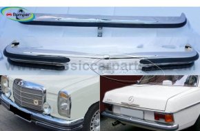 Mercedes Benz W114/ 115 sedan series 2 year (1968 -1976) with under parts bumpers