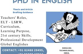 English Literature Dissertation & Thesis Writing Service, Guidance & Help