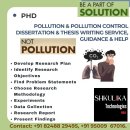 Environmental Science Dissertation & Thesis Writing Service, Guidance & Help