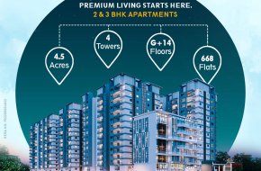 Praneeth Pranav Solitaire | 3 BHK Flats in Bachupally | 3 BHK Flats for Sale in Bachupally | Premium 3 BHK Flats for Sale in Bachupally