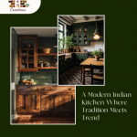 Timeless Indian Kitchen with a Contemporary Twist