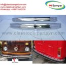 Volkswagen T2 Bay Window Bus (1972-1979) bumpers by stainless steel new