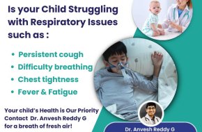 Expert Pediatric Pulmonologist in Hyderabad – Compassionate Lung Care for Your Child