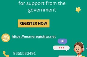 Apply for MSME Registration for support from the government