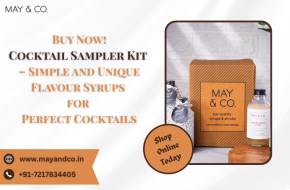 Buy May & Co. Cocktail Sampler Kit – Simple and Unique Flavour Syrups for Perfect Cocktails