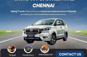 Innova Car Rental in Chennai – ZigZag Tours and Travels