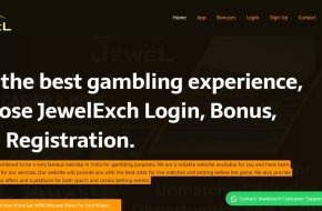 JewelExch is a leading name in India for gambling