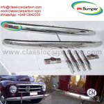 Volvo 830, 831, 832, 833, 834 (1950-1958) bumpers by stainless steel new